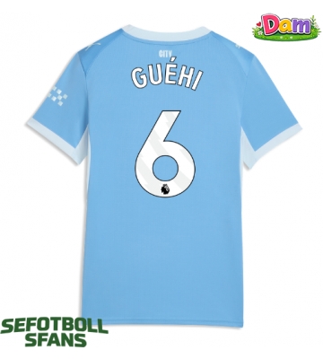 Manchester City Marc Guehi #6 Hemmatröja Kvinnor 2026-27 Kortärmad
